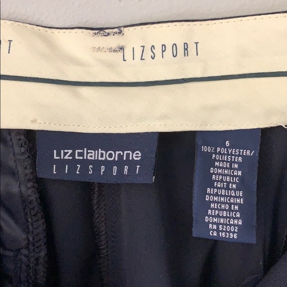 Liz Claiborne vintage pants. Sz 6. NWT - Picture 3 of 10